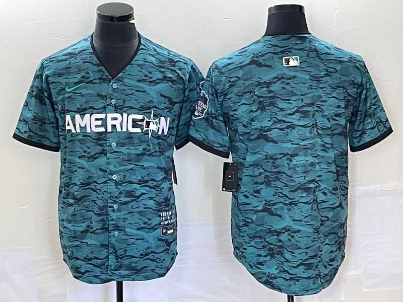 Men%27s Los Angeles Angels Blank Teal 2023 All Star Cool Base Stitched Jersey->los angeles dodgers->MLB Jersey